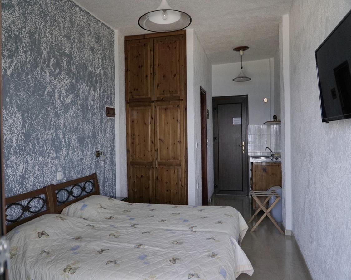 Aparthotel Kiwi Kastle Néa Fókaia Exteriér fotografie